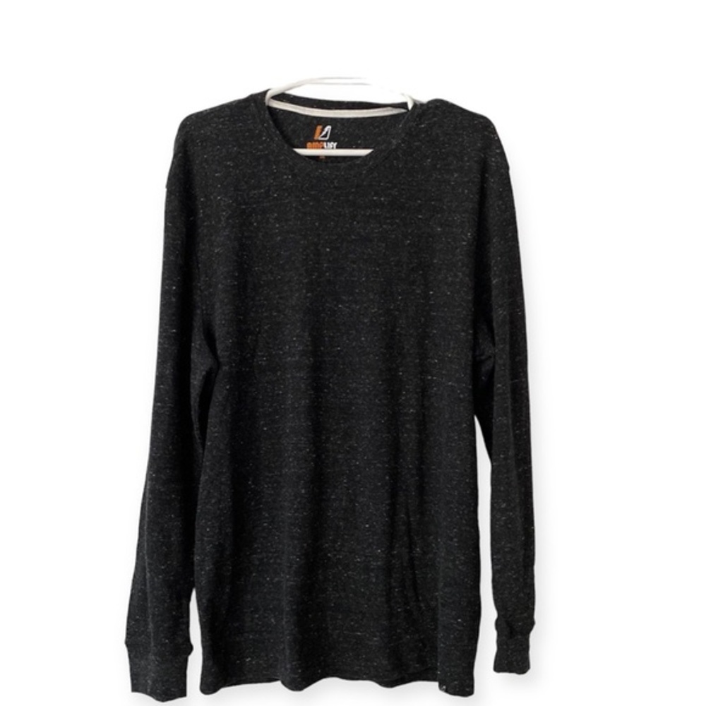 AmpLify Shirt Mens Size XXL Black LongSleeve Pull‎ Over Sweater